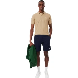 Lacoste T-shirts and Polos Beige