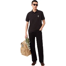 Lacoste T-shirts and Polos Brown