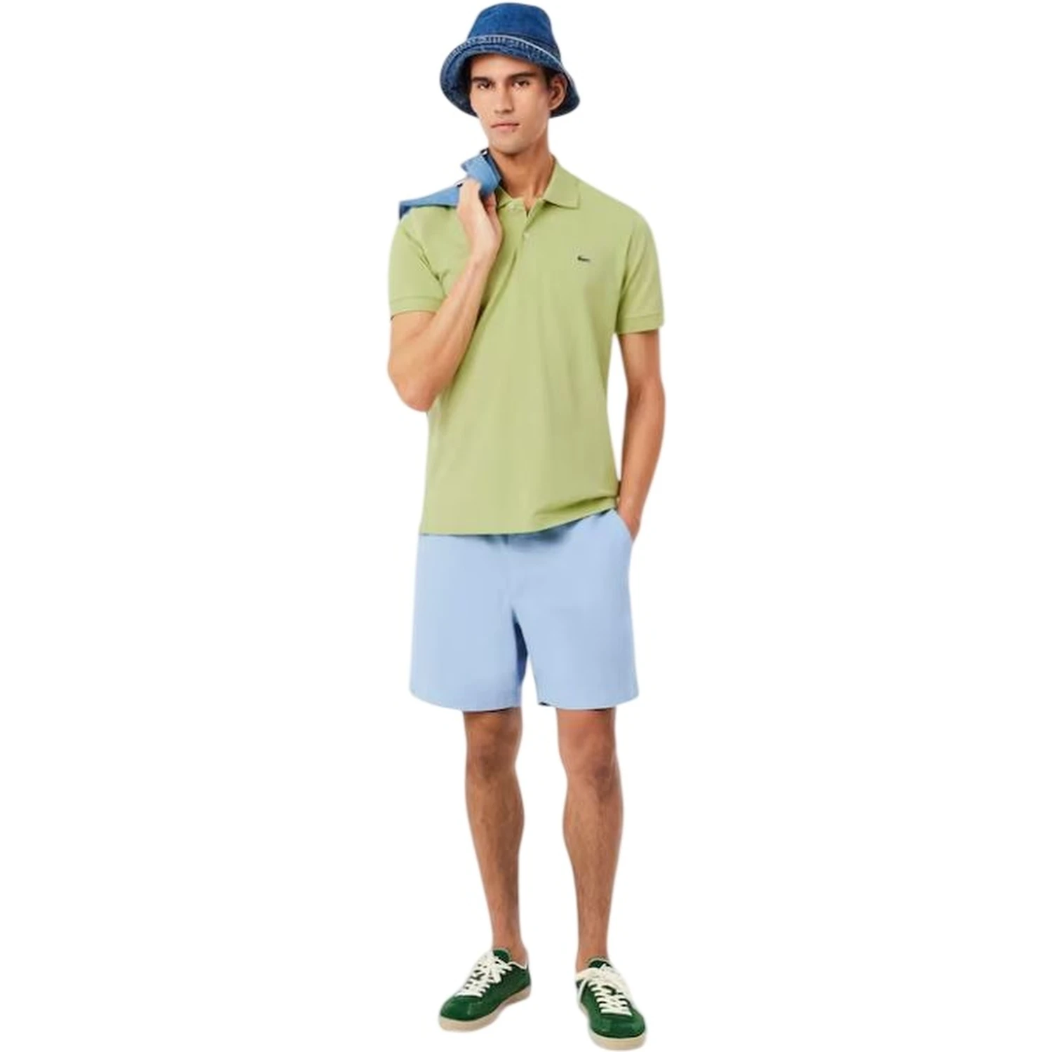 Lacoste T-shirts and Polos Green