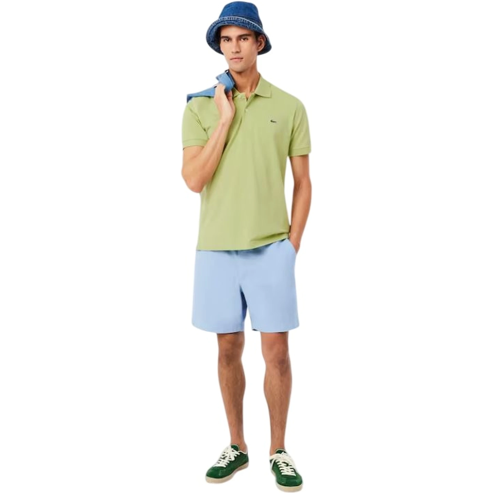 Lacoste T-shirts and Polos Green