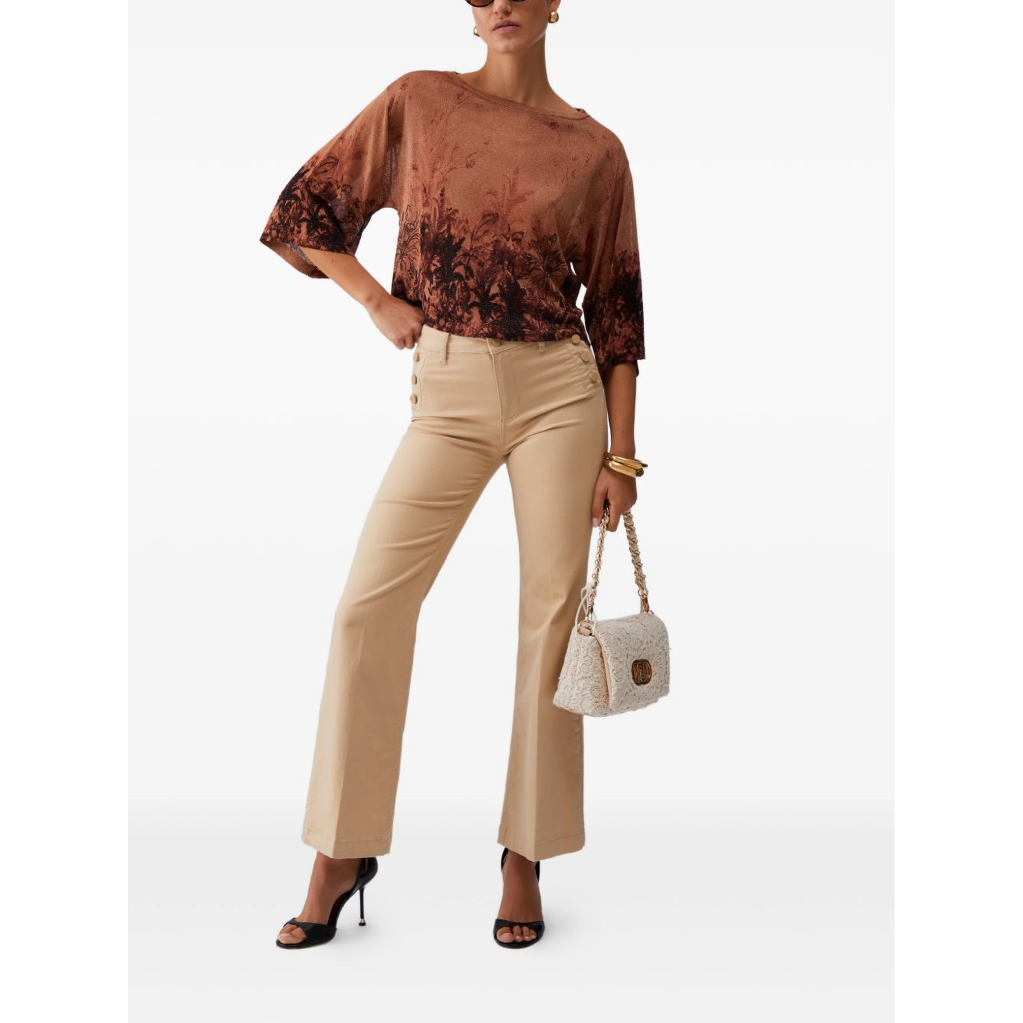 Liu Jo T-shirts and Polos Brown