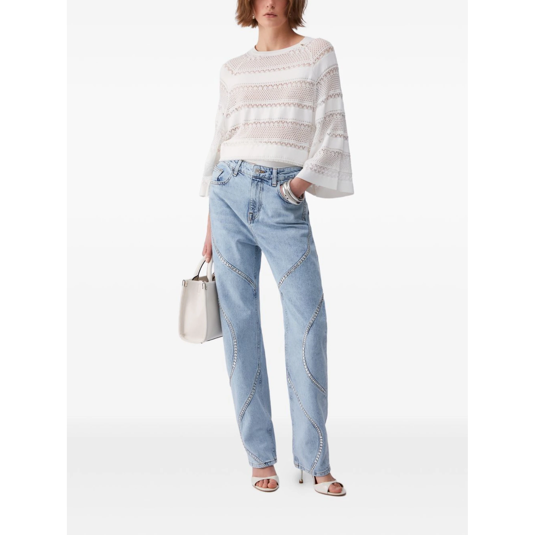 Liu Jo Sweaters White