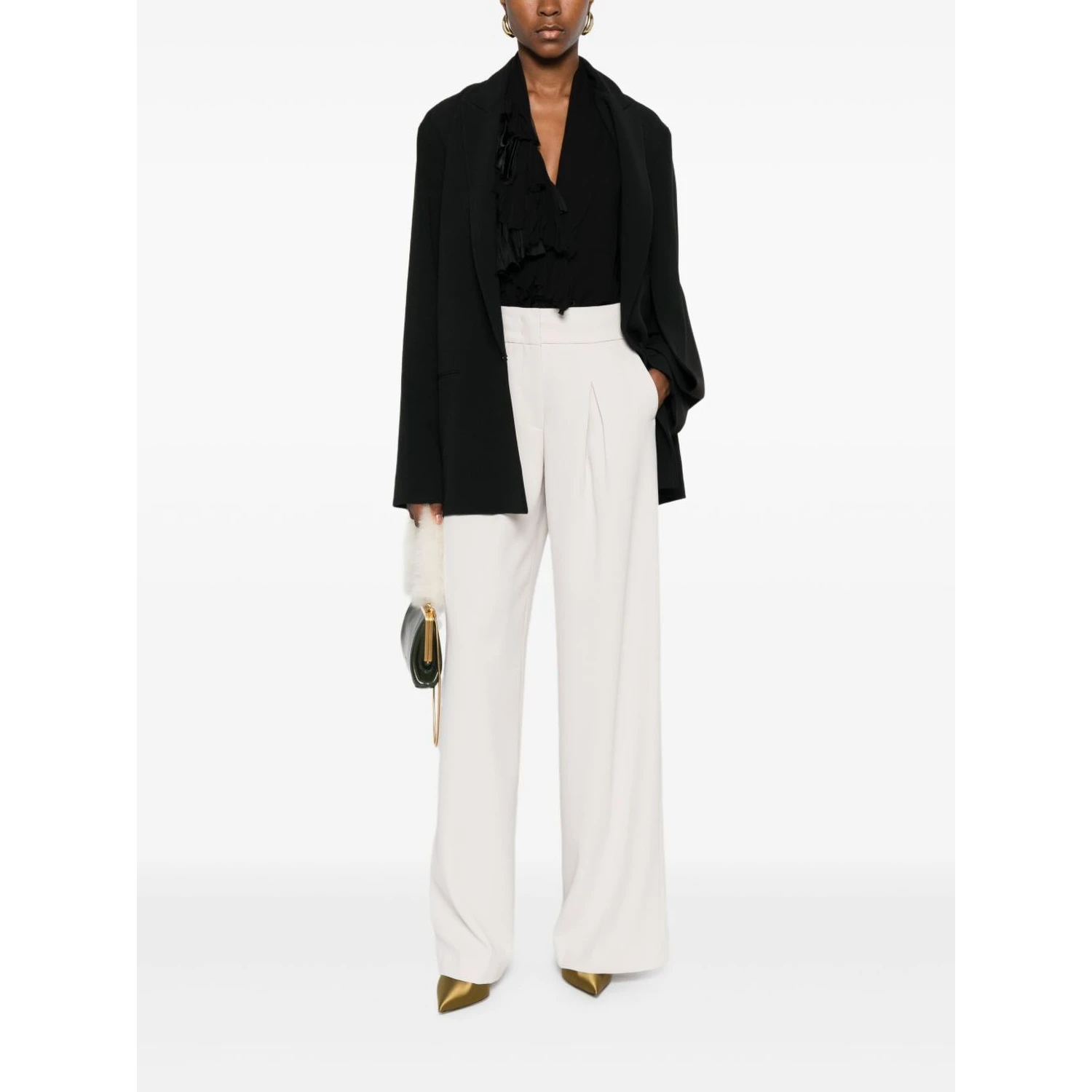 Alberta Ferretti Jackets Black