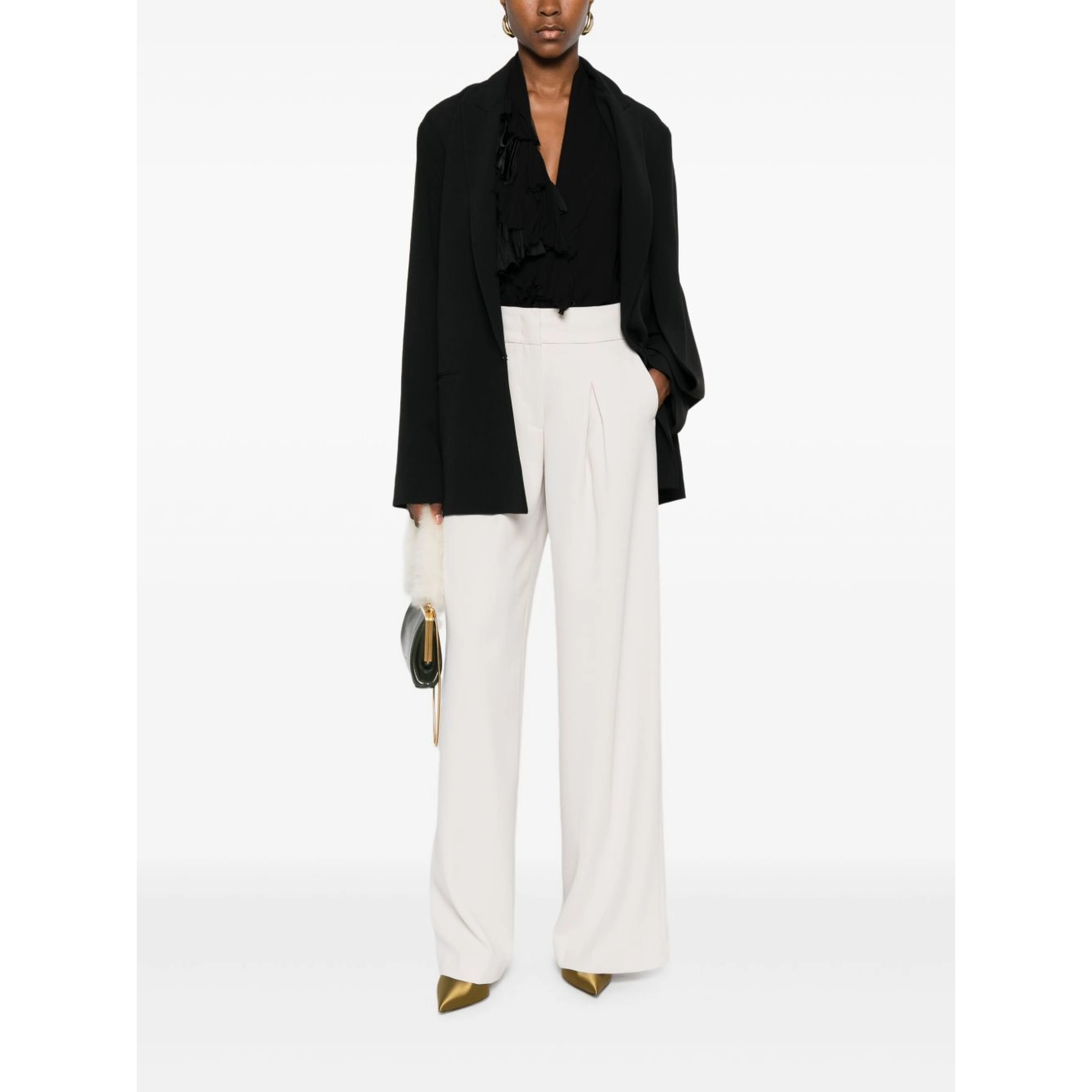 Alberta Ferretti Jackets Black