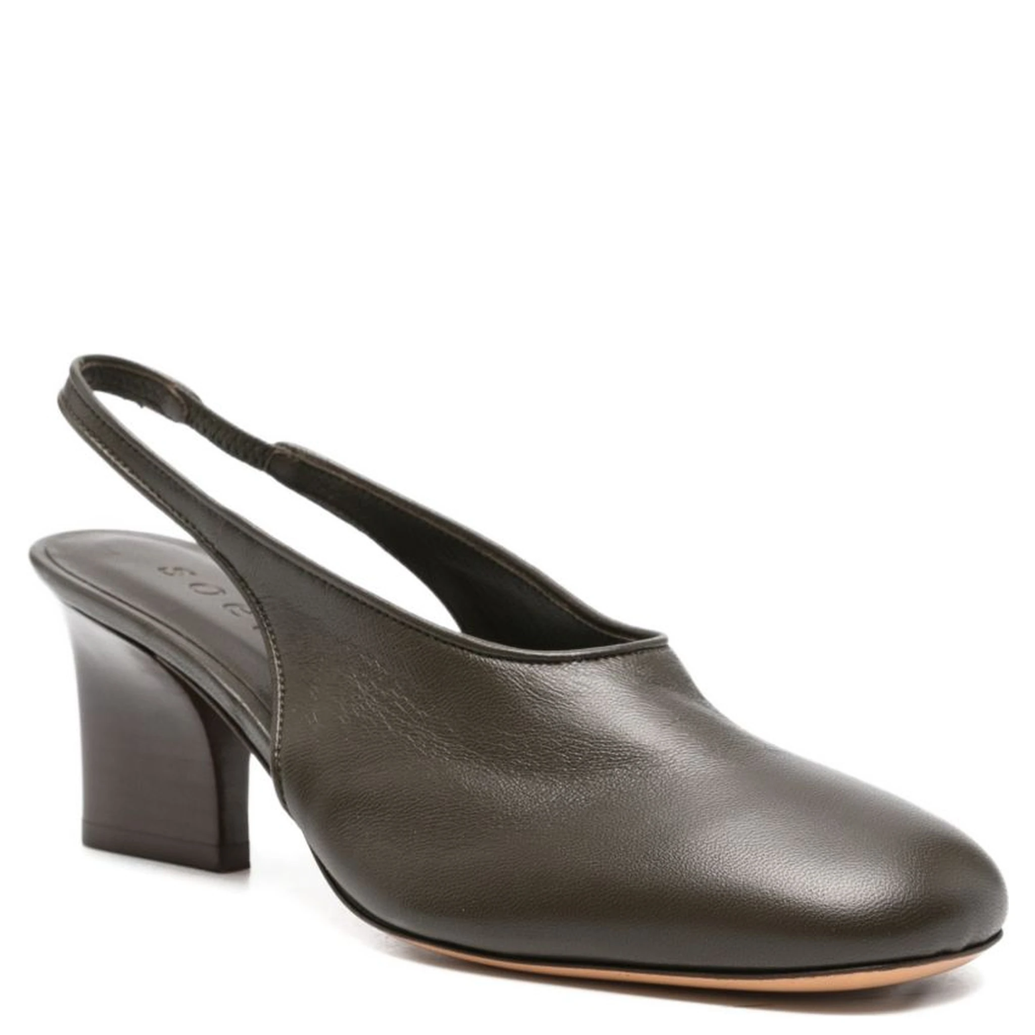 SOEUR Half heel shoes Brown