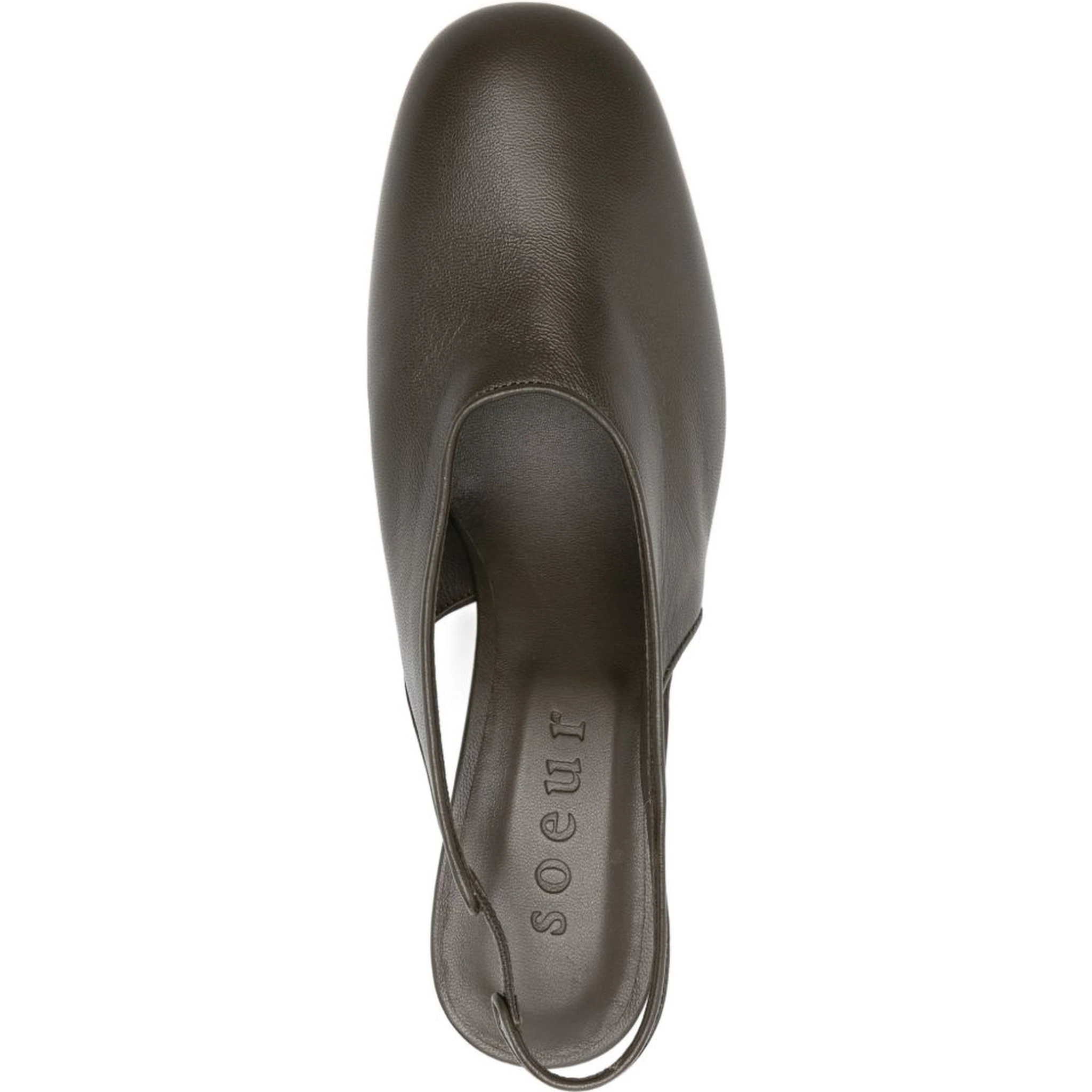 SOEUR Half heel shoes Brown