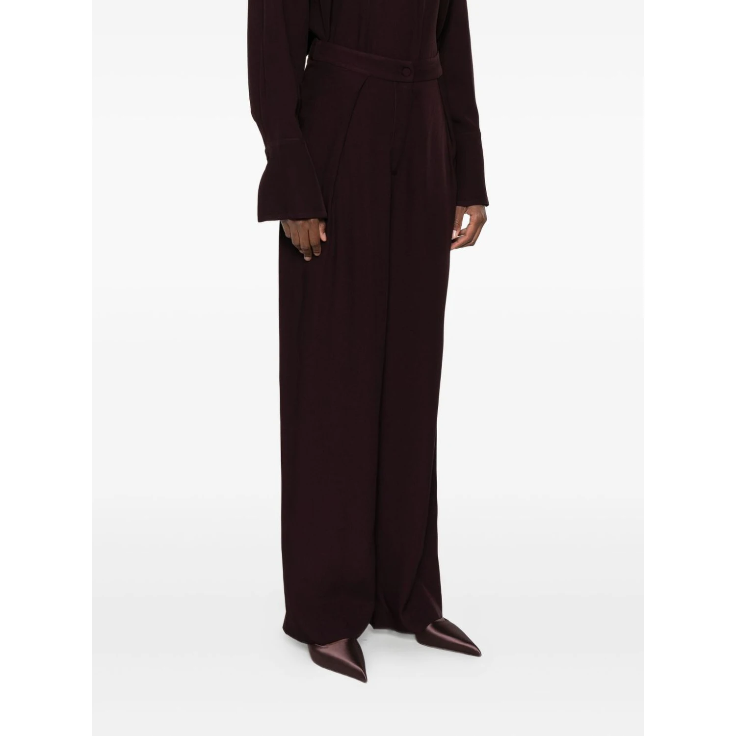 RAQUEL DINIZ Trousers Bordeaux