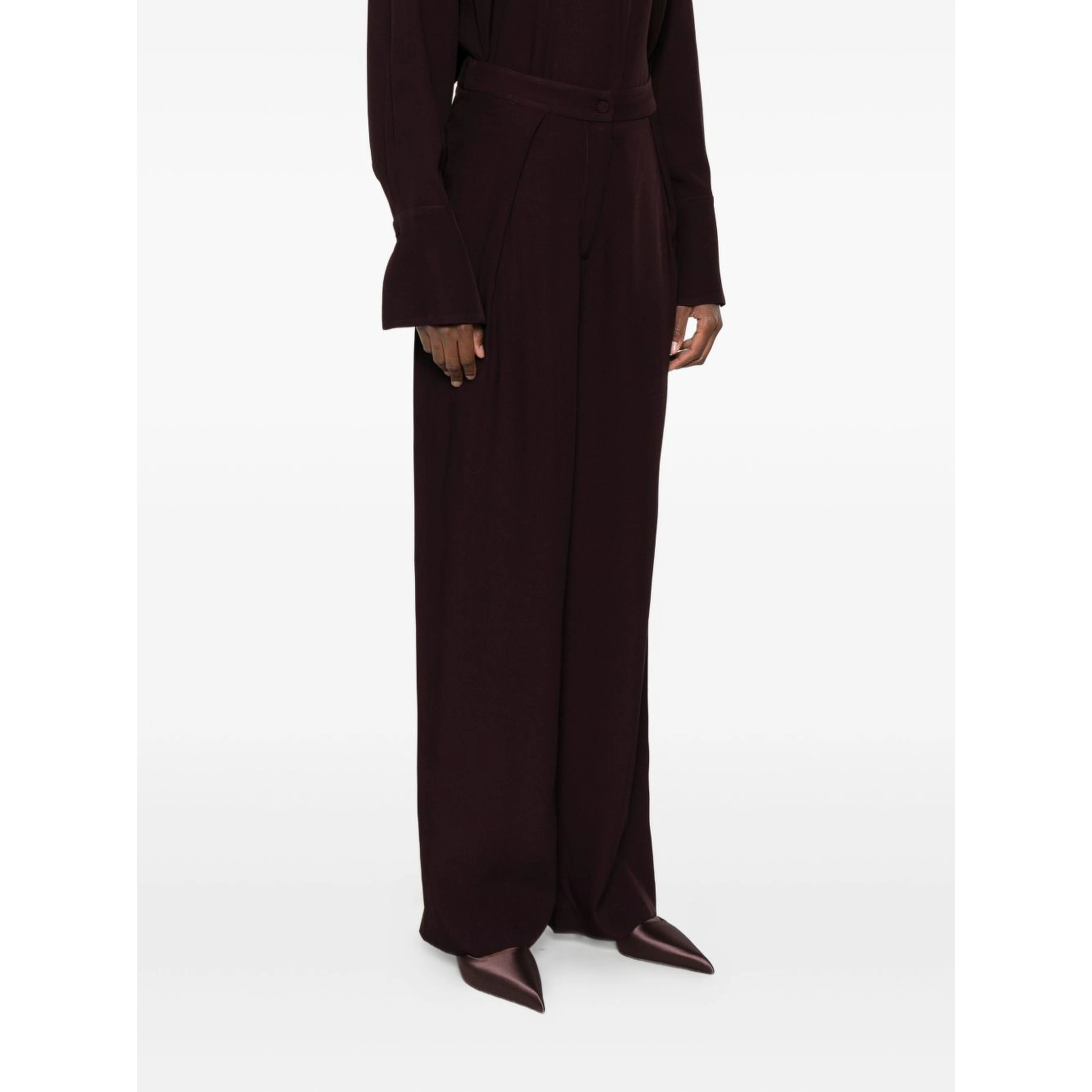 RAQUEL DINIZ Trousers Bordeaux