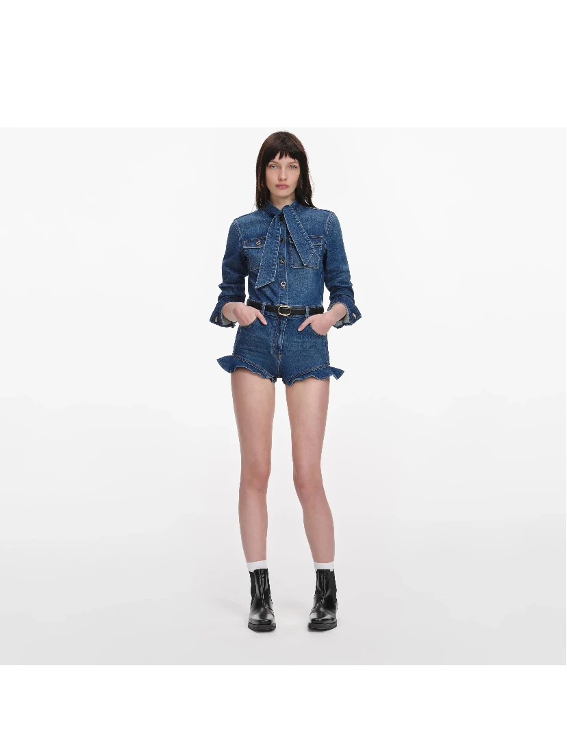 SELF PORTRAIT Dresses Blue