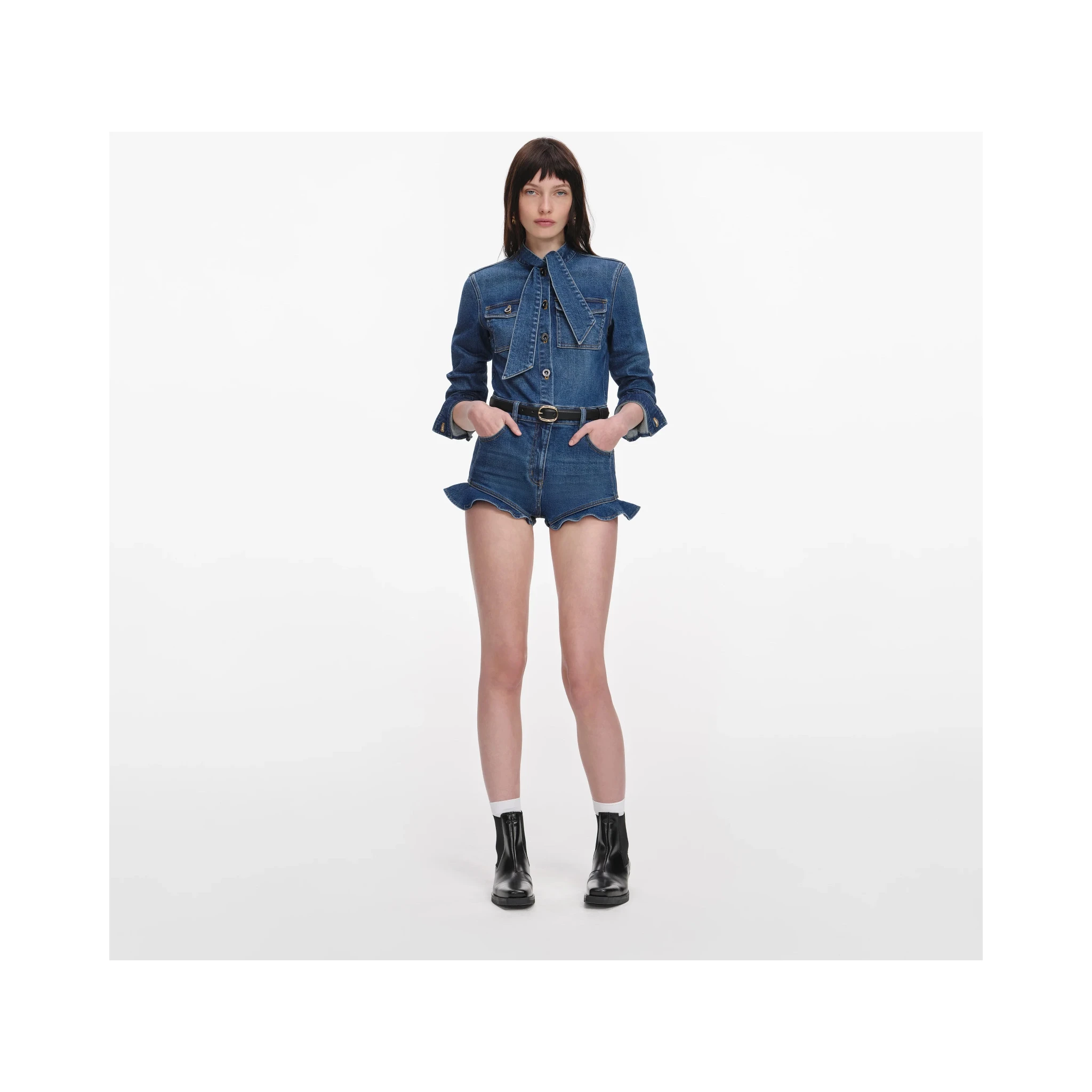 SELF PORTRAIT Dresses Blue