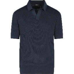 تيشيرتات وبولو من زينيا باللون الأزرق