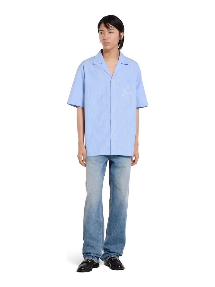 Gucci Shirts Clear Blue alternative