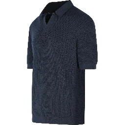 تيشيرتات وبولو من زينيا باللون الأزرق