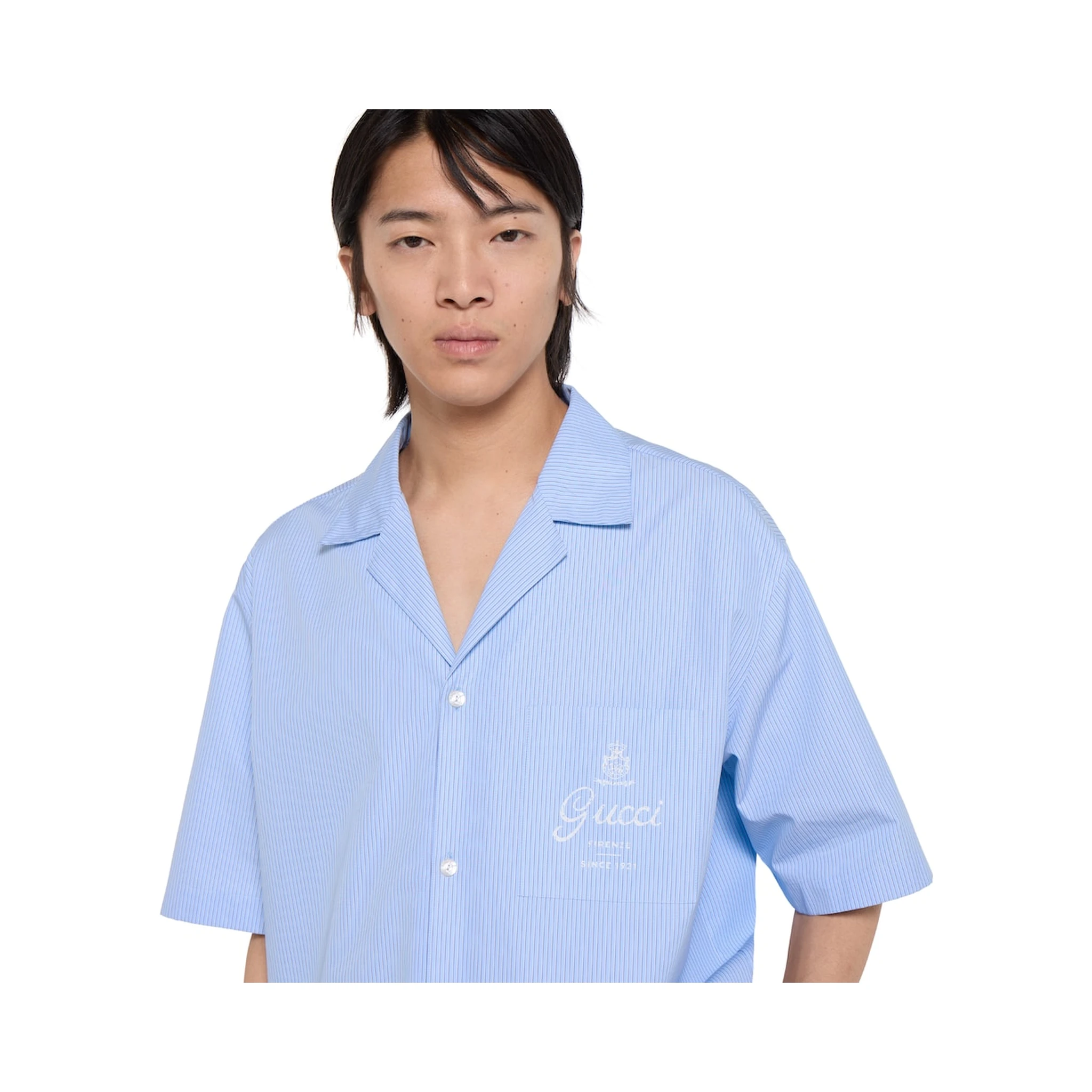 Gucci Shirts Clear Blue