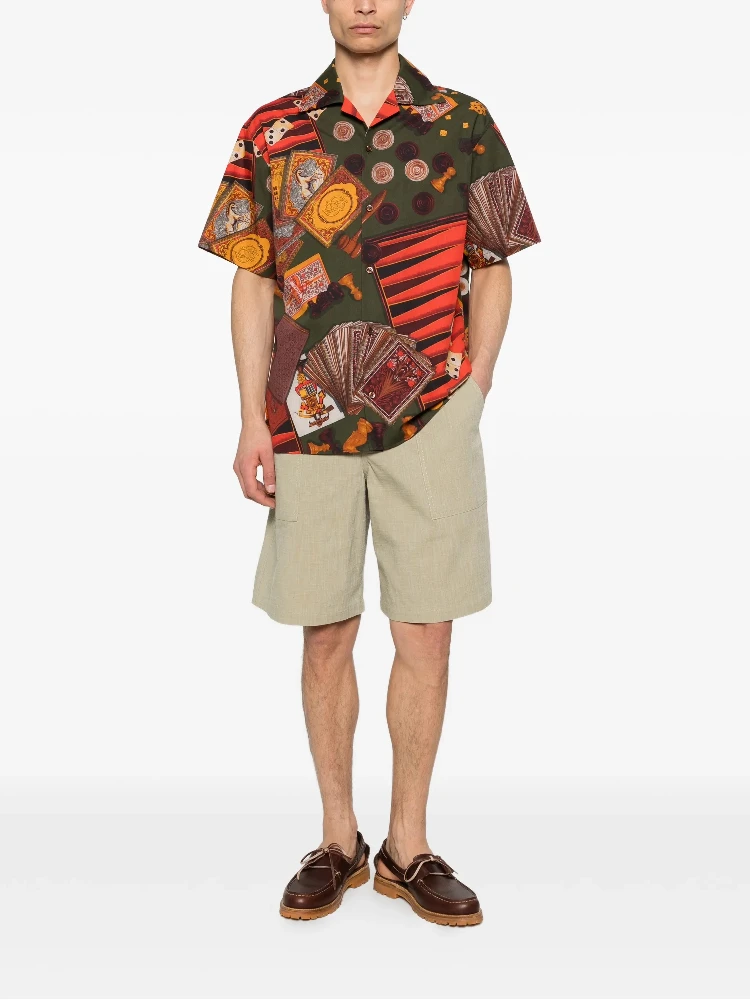 DROLE DE MONSIEUR Shorts Green alternative