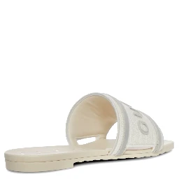 صندل غوتشي أبيض