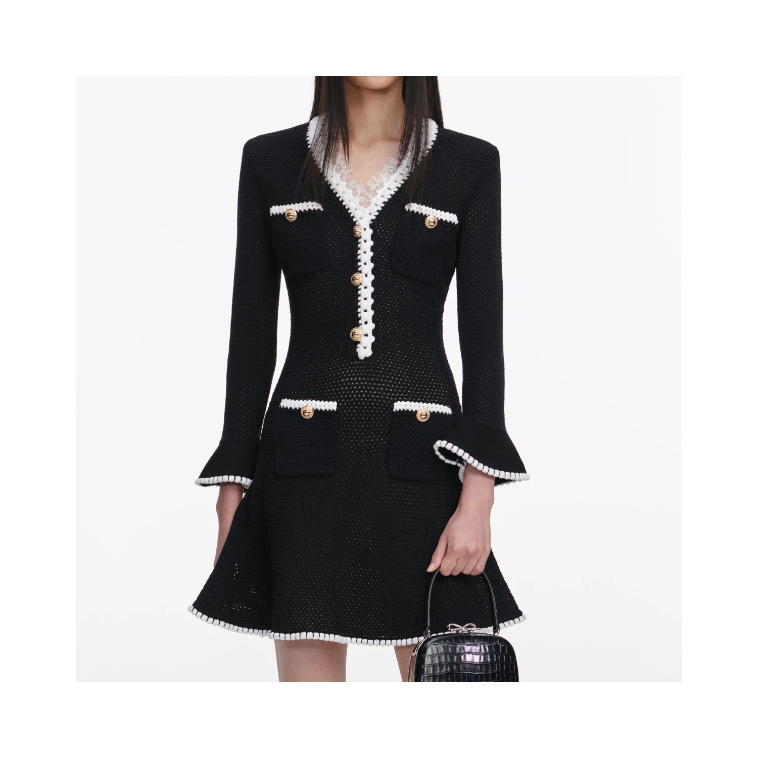 SELF PORTRAIT Dresses Black