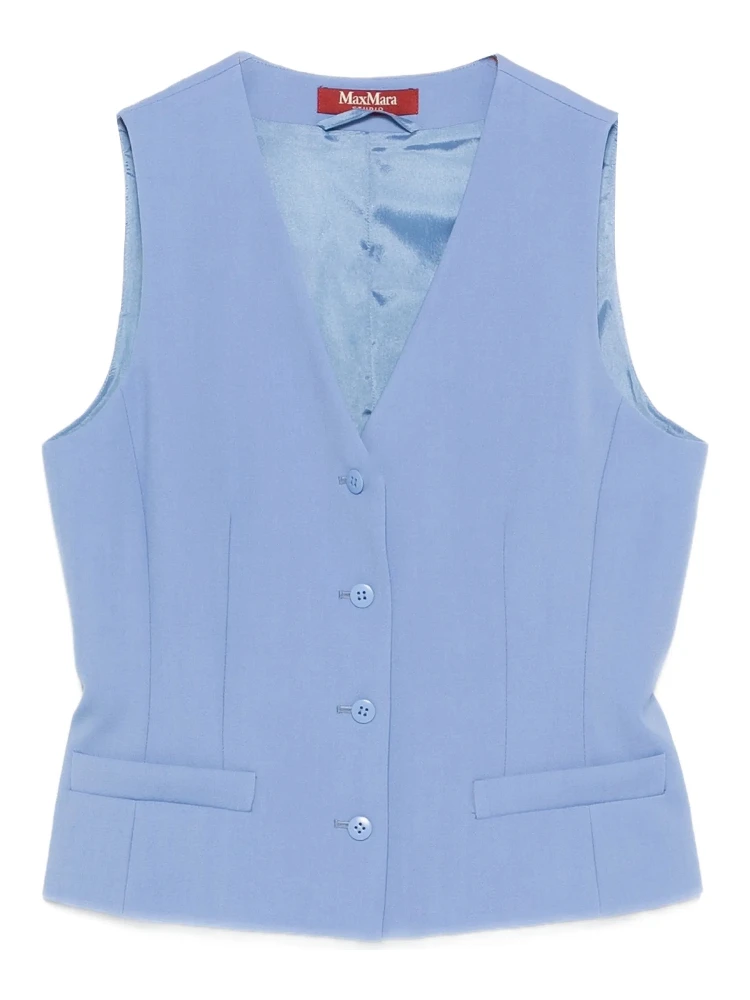 Max Mara Studio Jackets Clear Blue