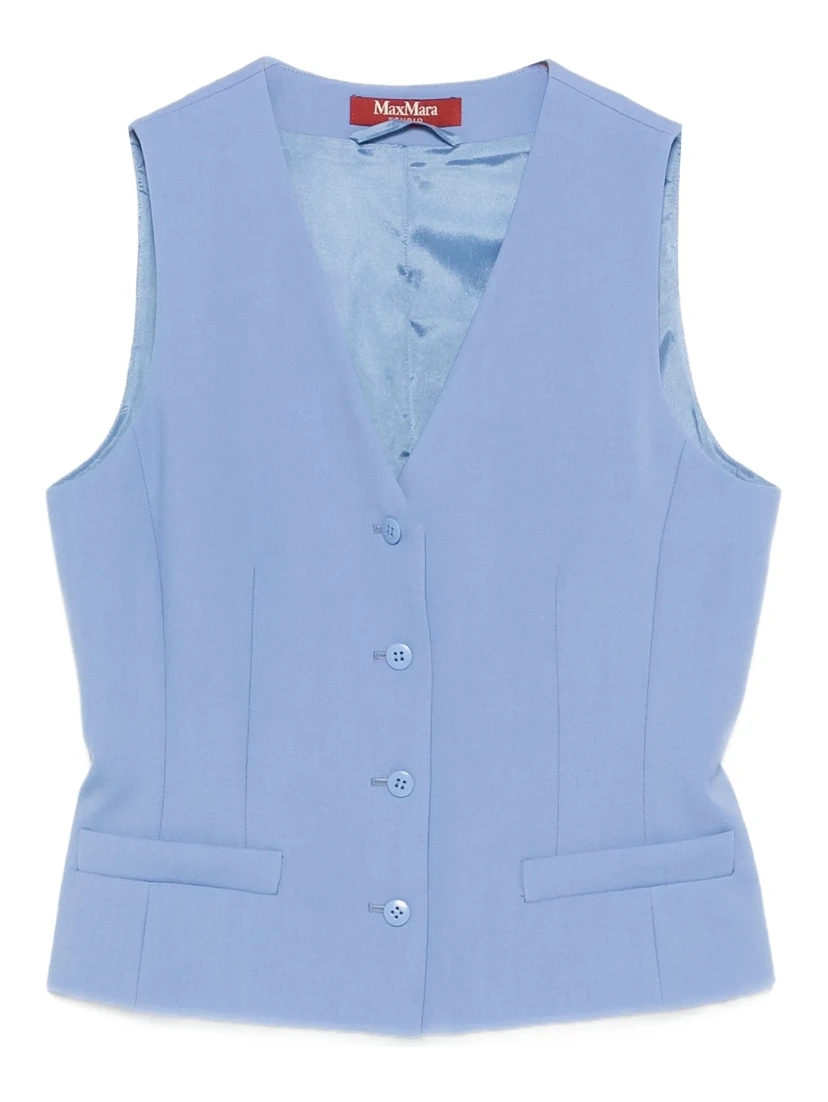 Max Mara Studio Jackets Clear Blue