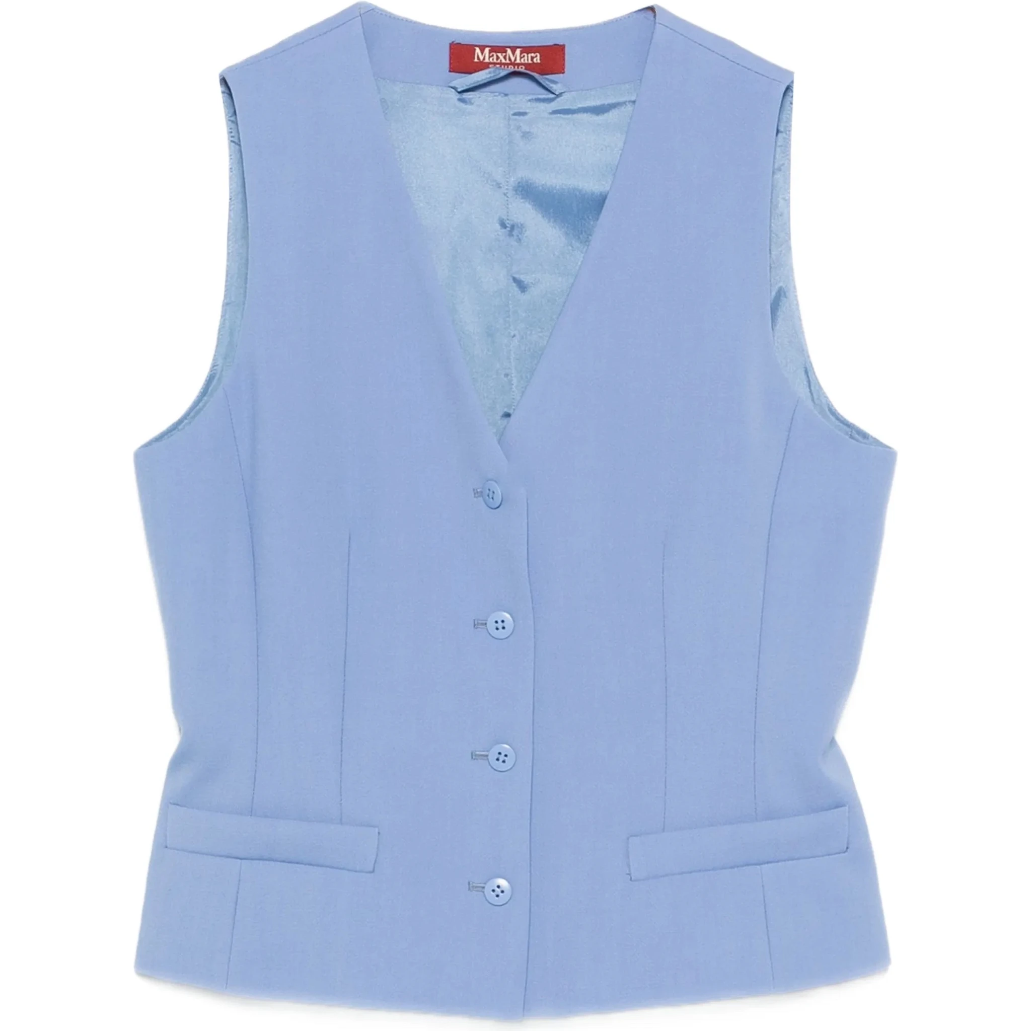 Max Mara Studio Jackets Clear Blue