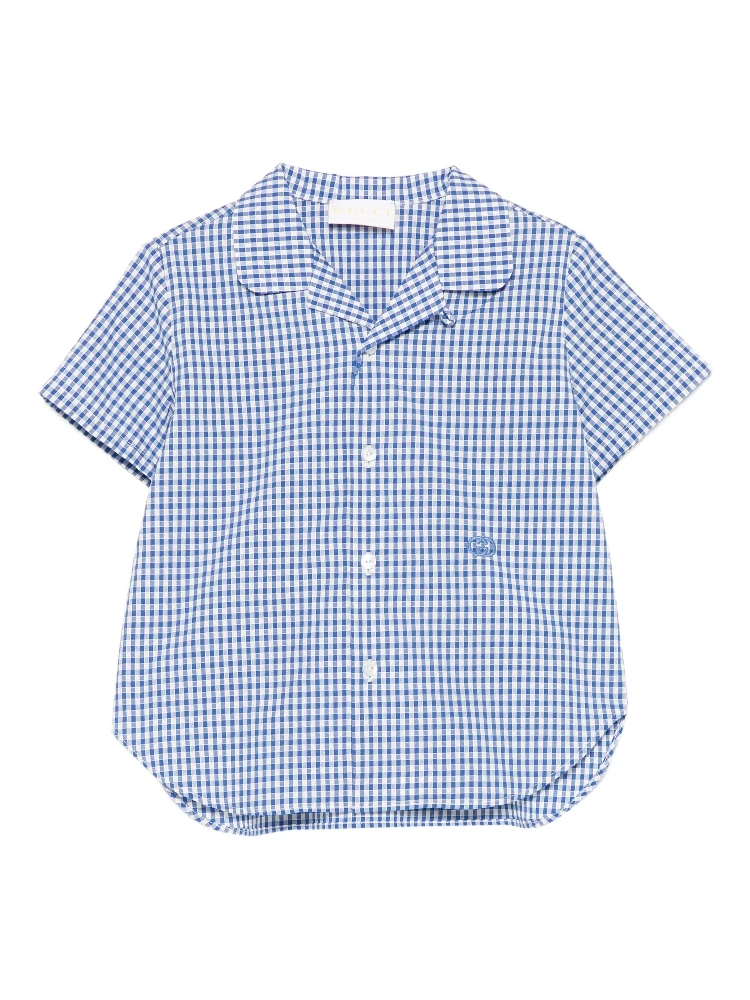 GUCCI KIDS Shirts Blue