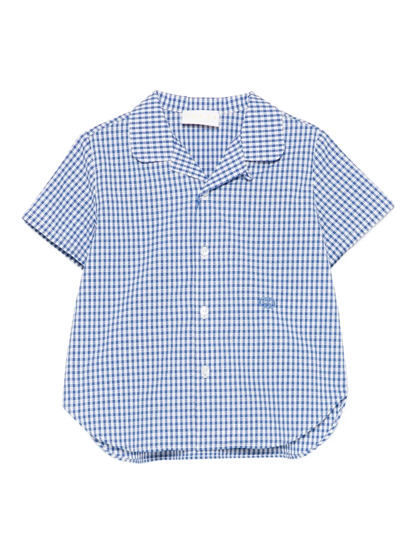 GUCCI KIDS Shirts Blue