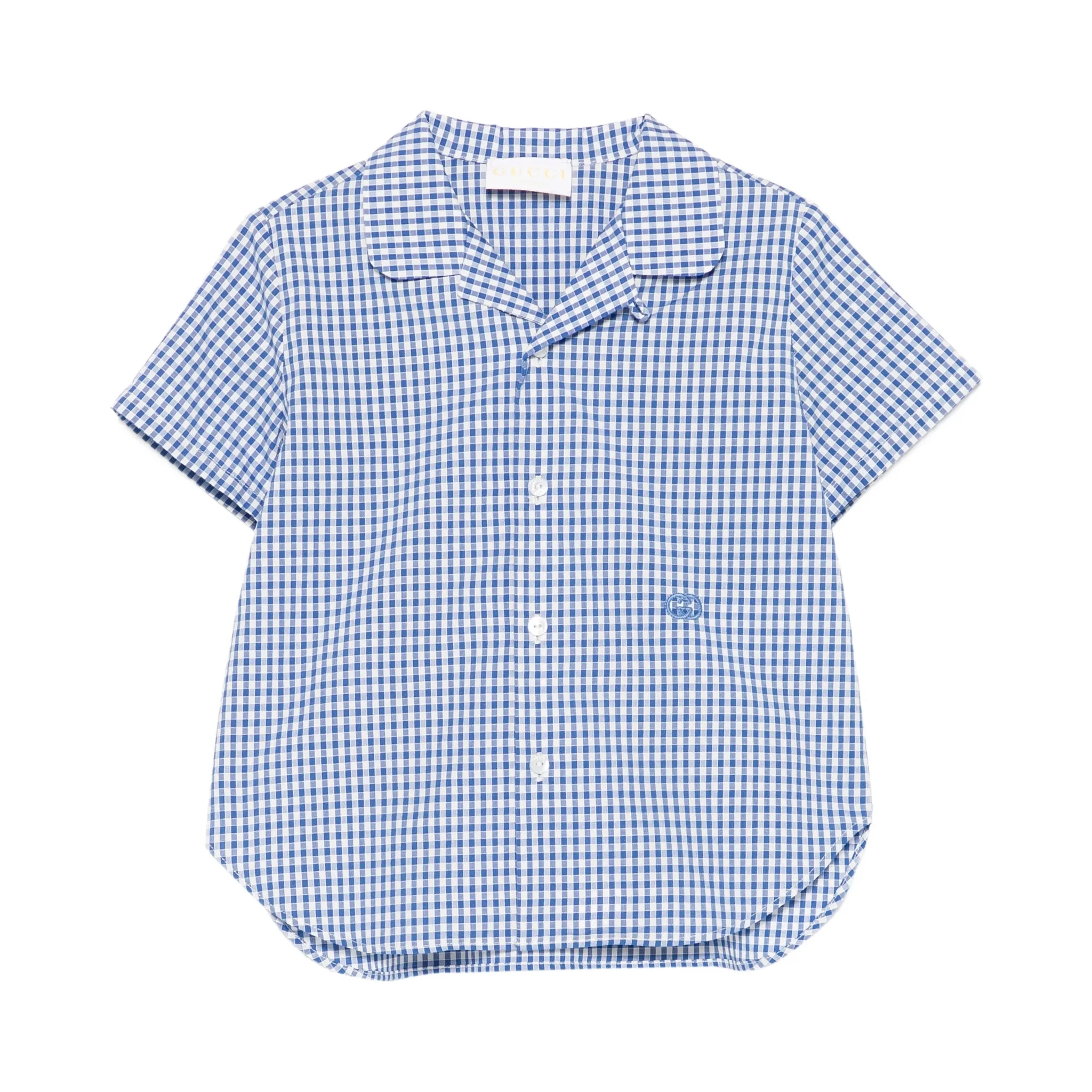 GUCCI KIDS Shirts Blue
