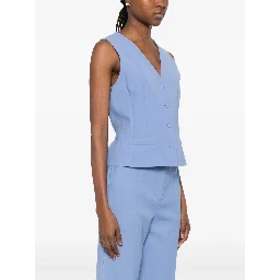 Max Mara Studio Jackets Clear Blue