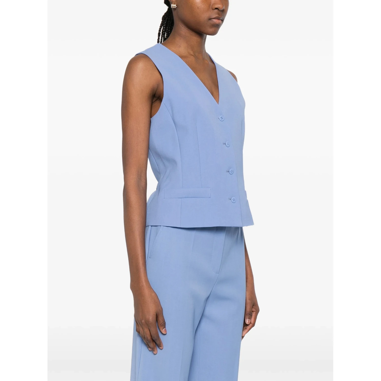 Max Mara Studio Jackets Clear Blue