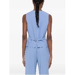 Max Mara Studio Jackets Clear Blue