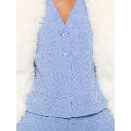 Max Mara Studio Jackets Clear Blue