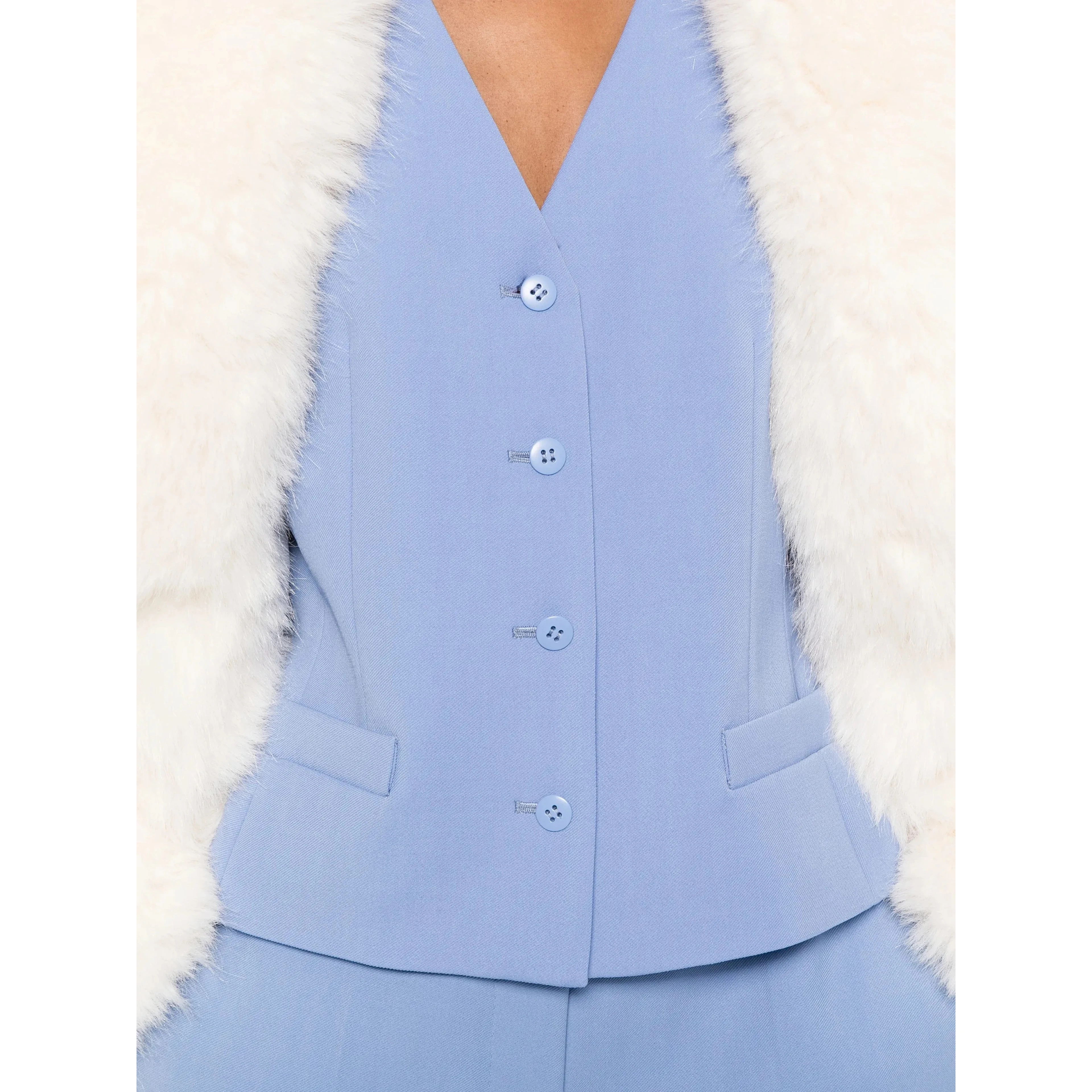 Max Mara Studio Jackets Clear Blue