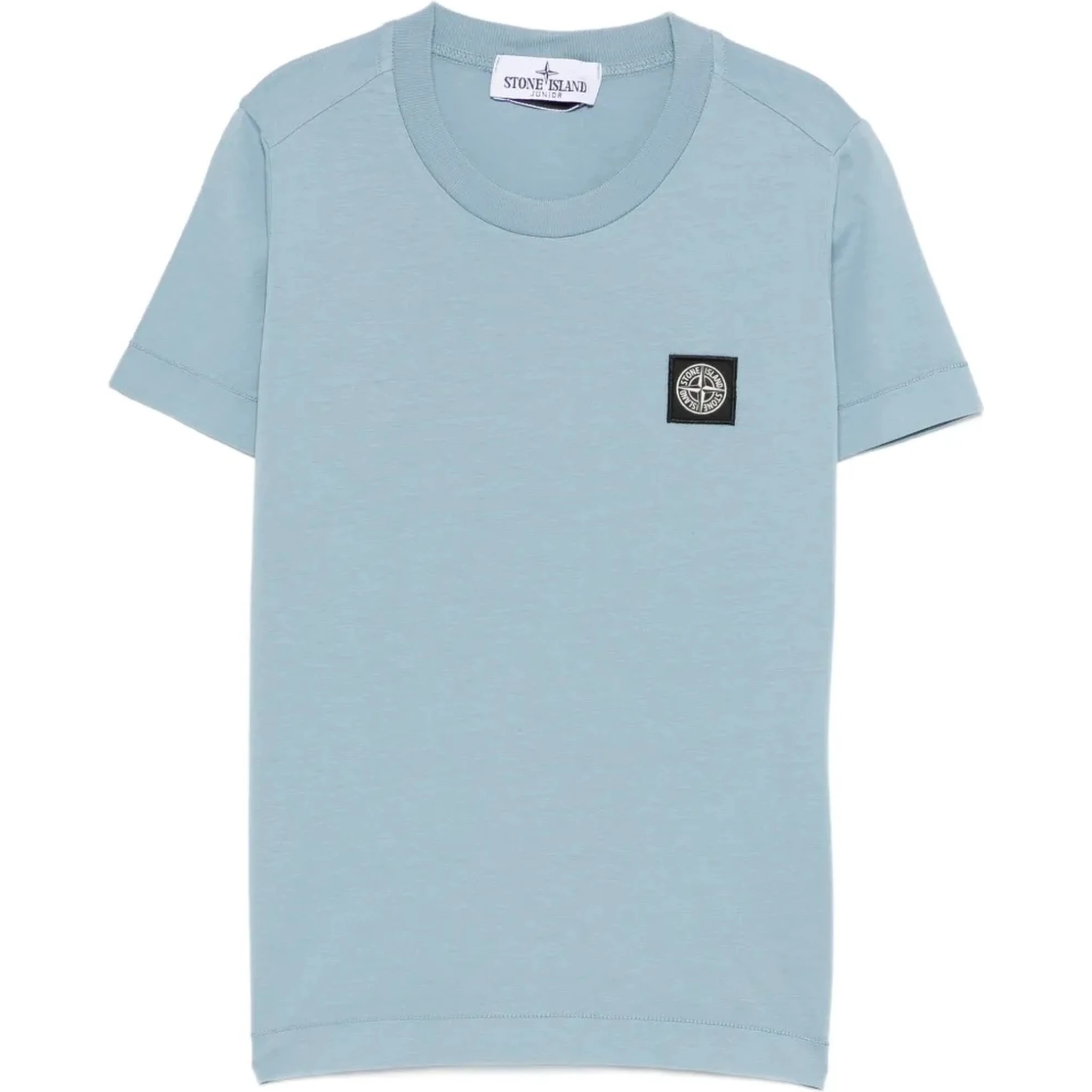 STONE ISLAND KIDS T-shirts and Polos Clear Blue