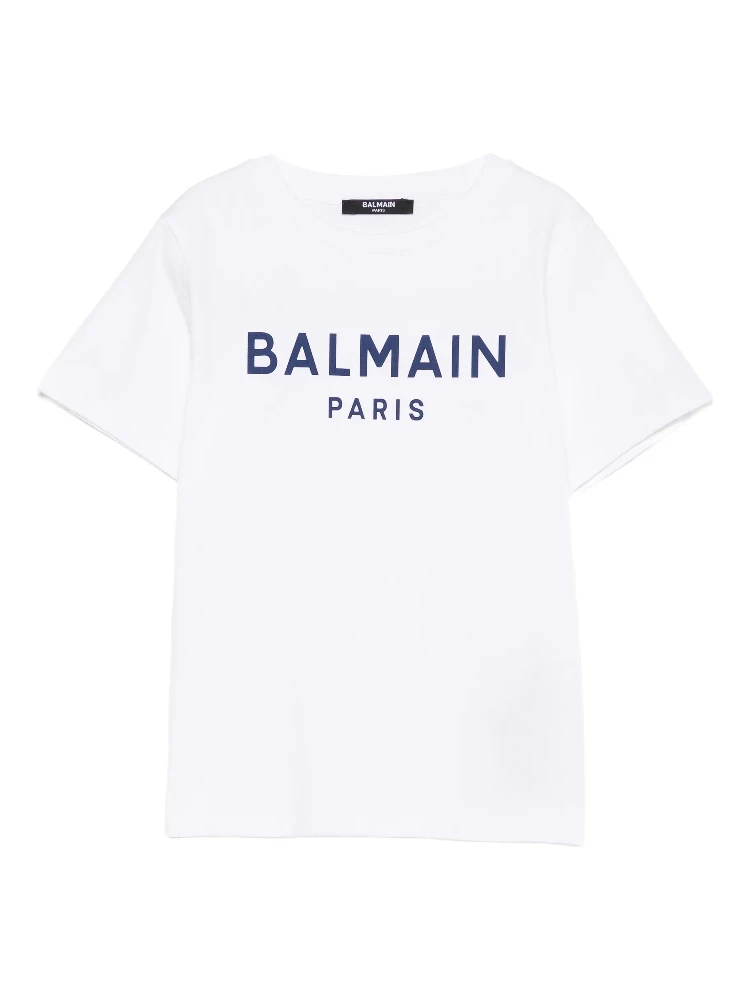 Balmain T-shirts and Polos White