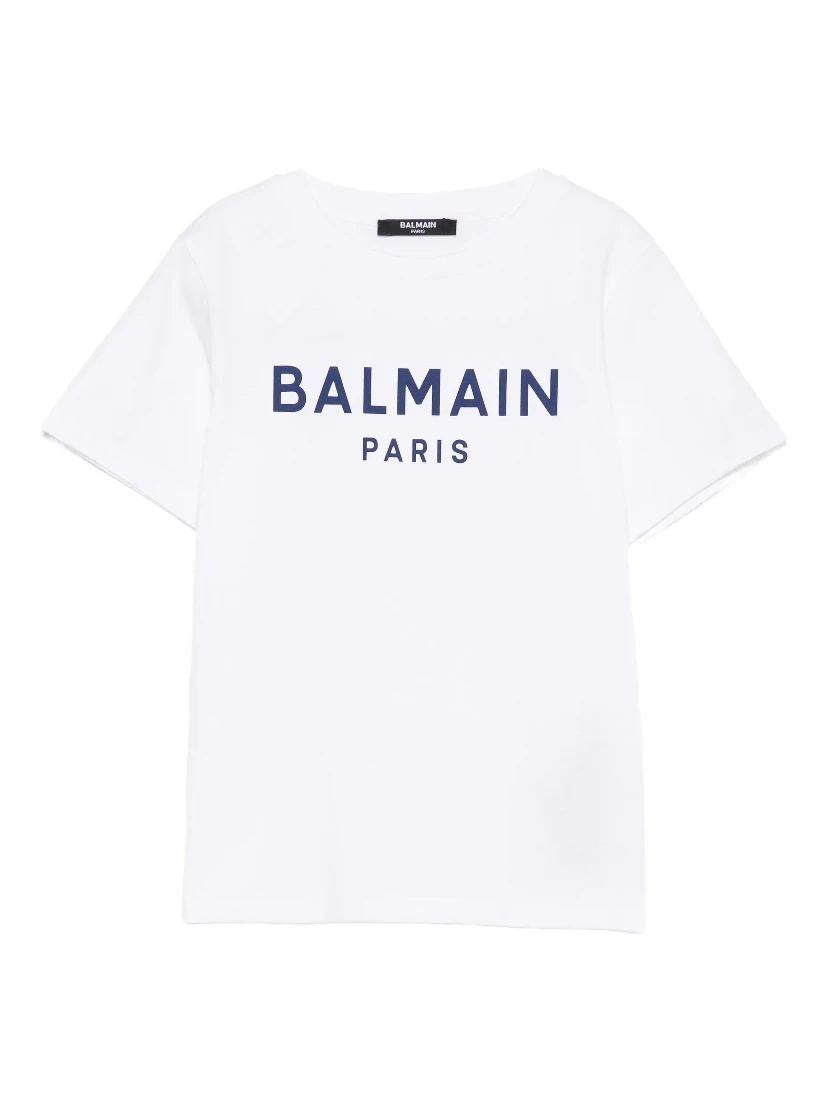 Balmain T-shirts and Polos White