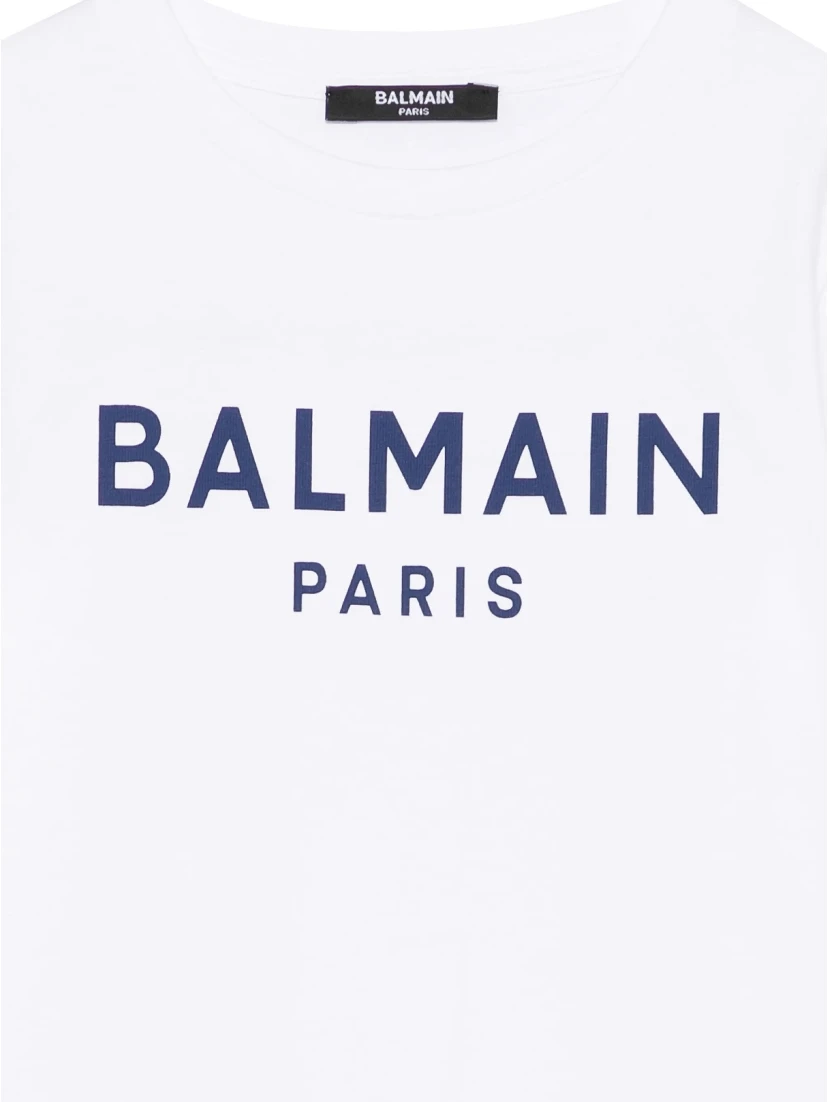 Balmain T-shirts and Polos White