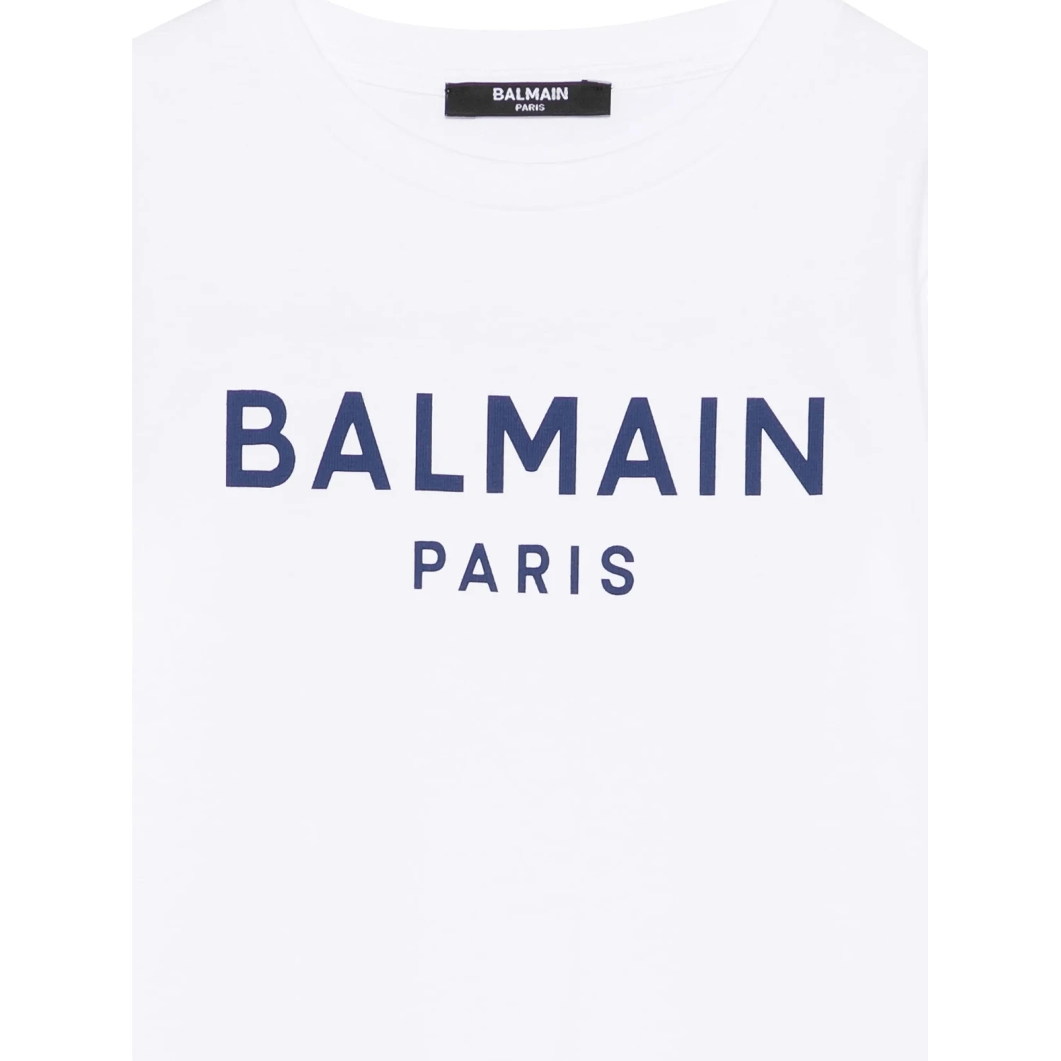 Balmain T-shirts and Polos White