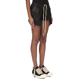 شورت أسود من ريك أوينز DRKSHDW