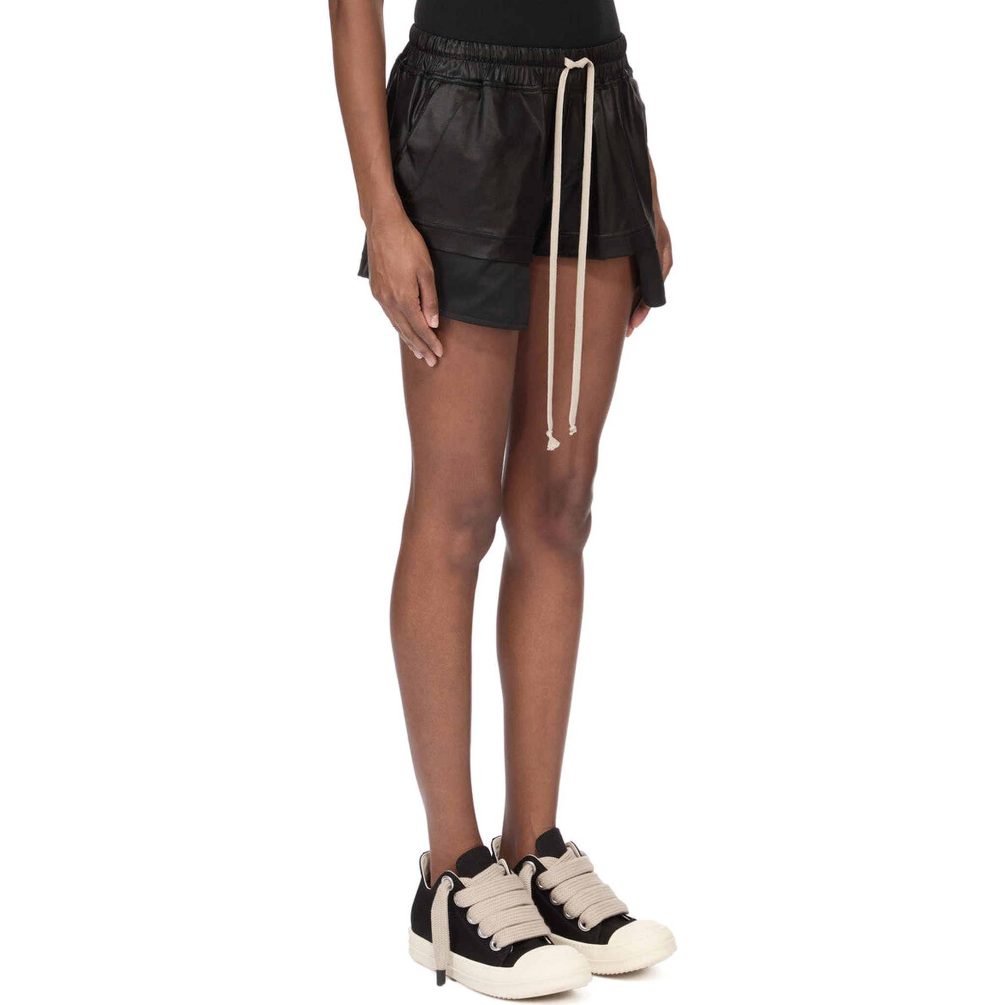 شورت أسود من ريك أوينز DRKSHDW