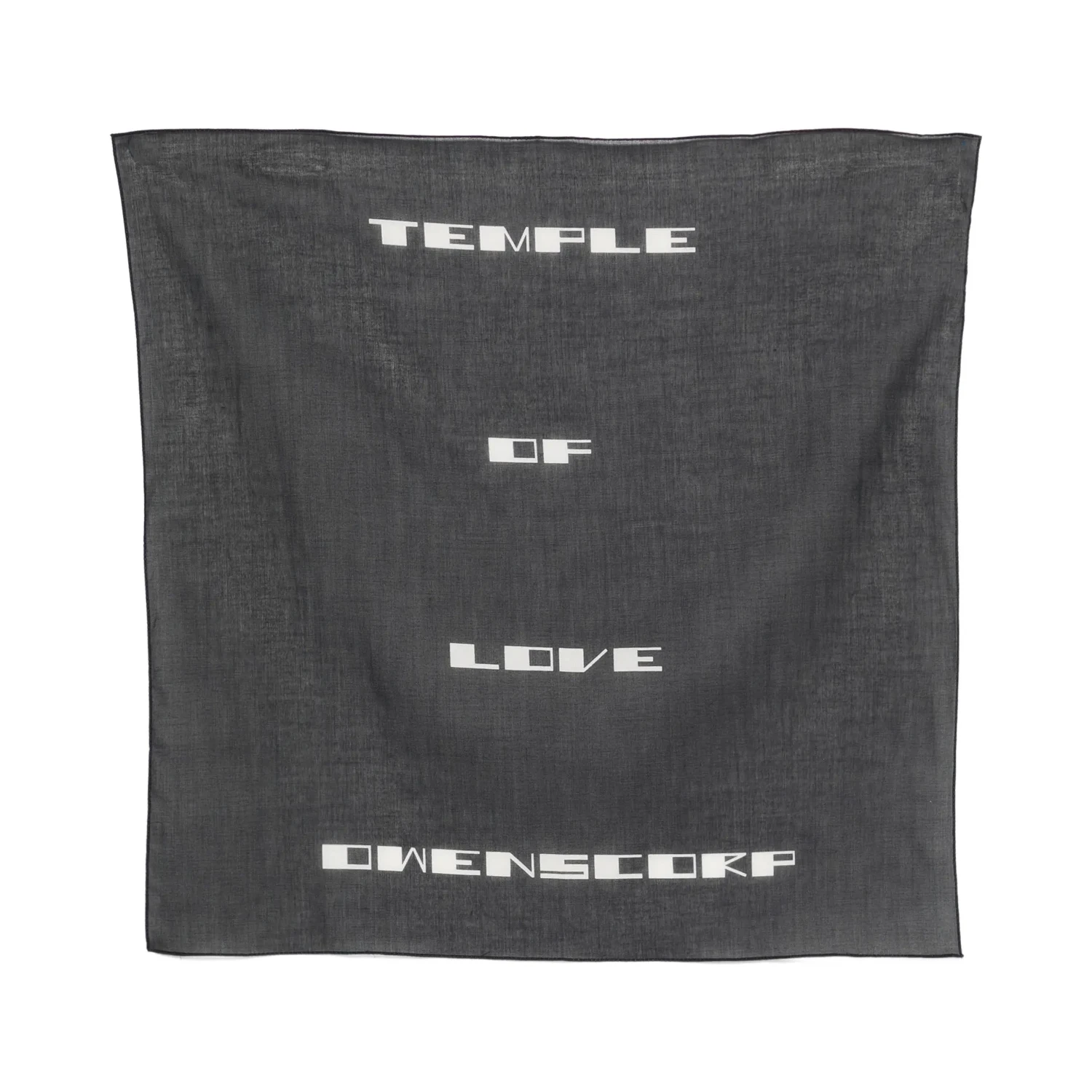 RICK OWENS DRKSHDW Scarfs Black