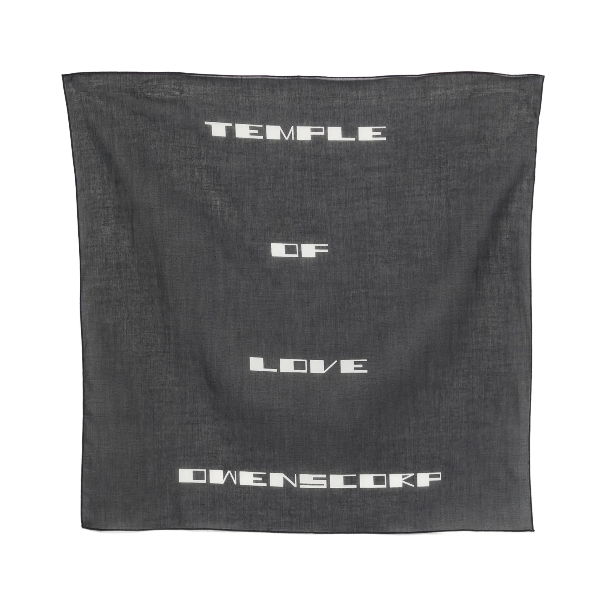 RICK OWENS DRKSHDW Scarfs Black