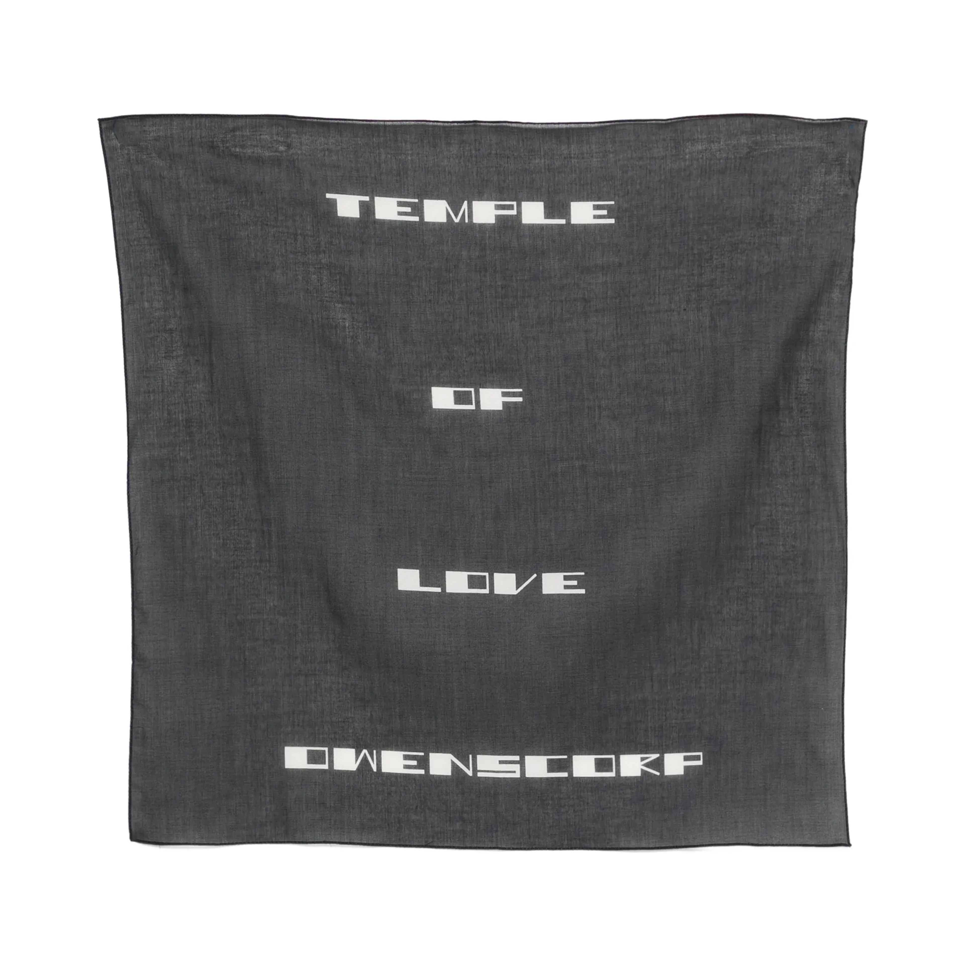RICK OWENS DRKSHDW Scarfs Black