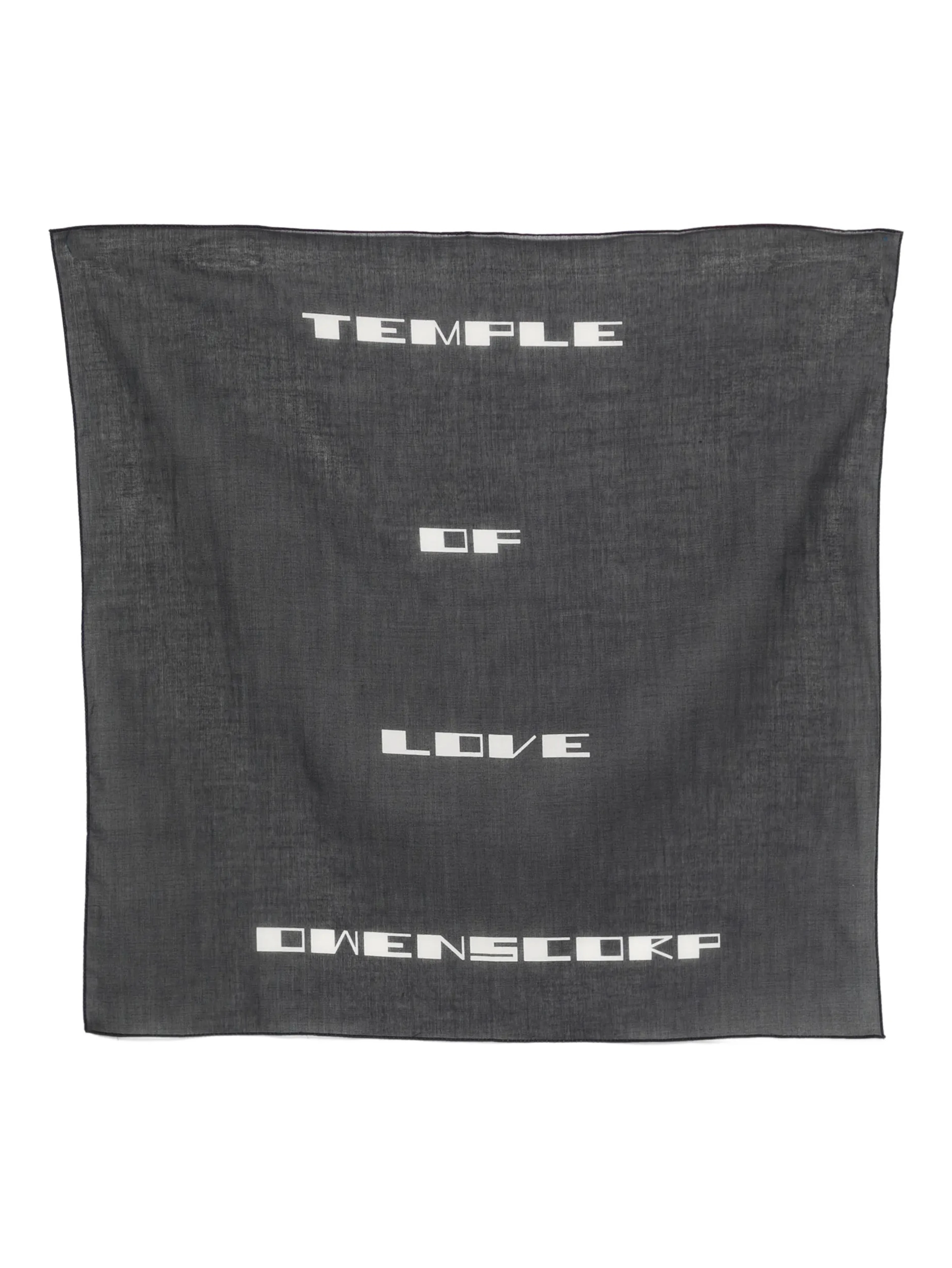 RICK OWENS DRKSHDW Scarfs Black