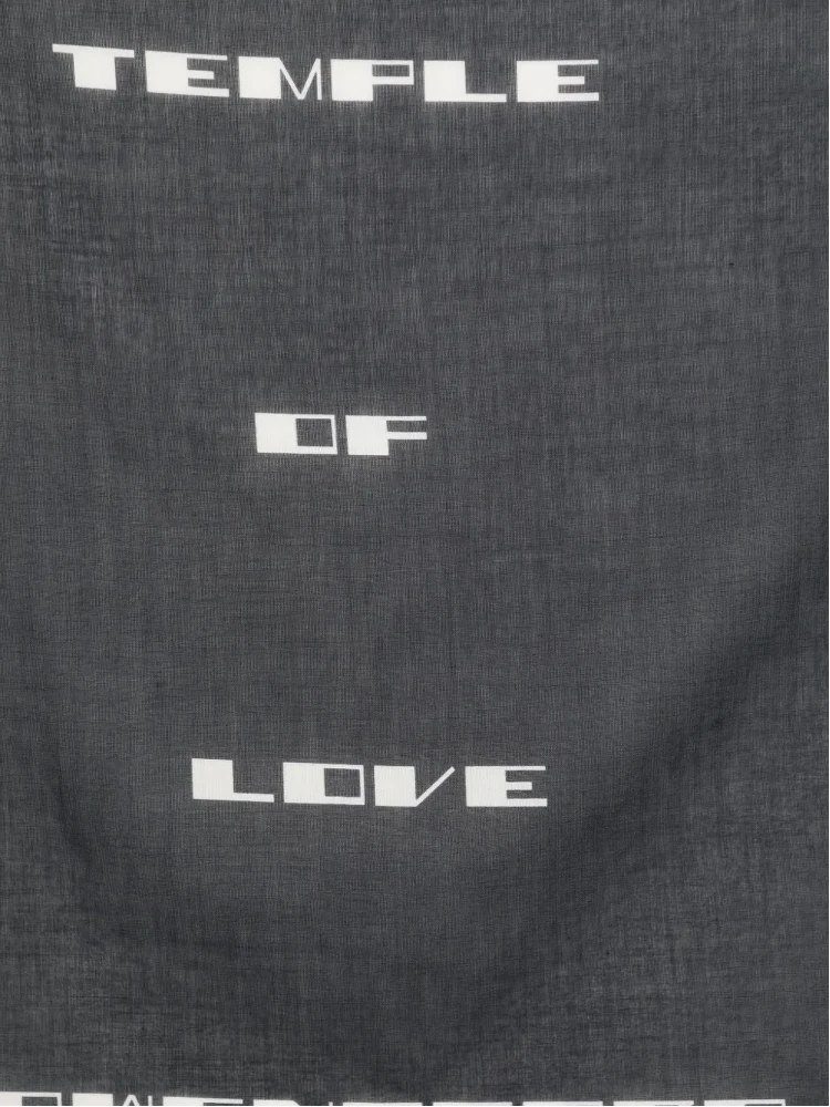 RICK OWENS DRKSHDW Scarfs Black alternative