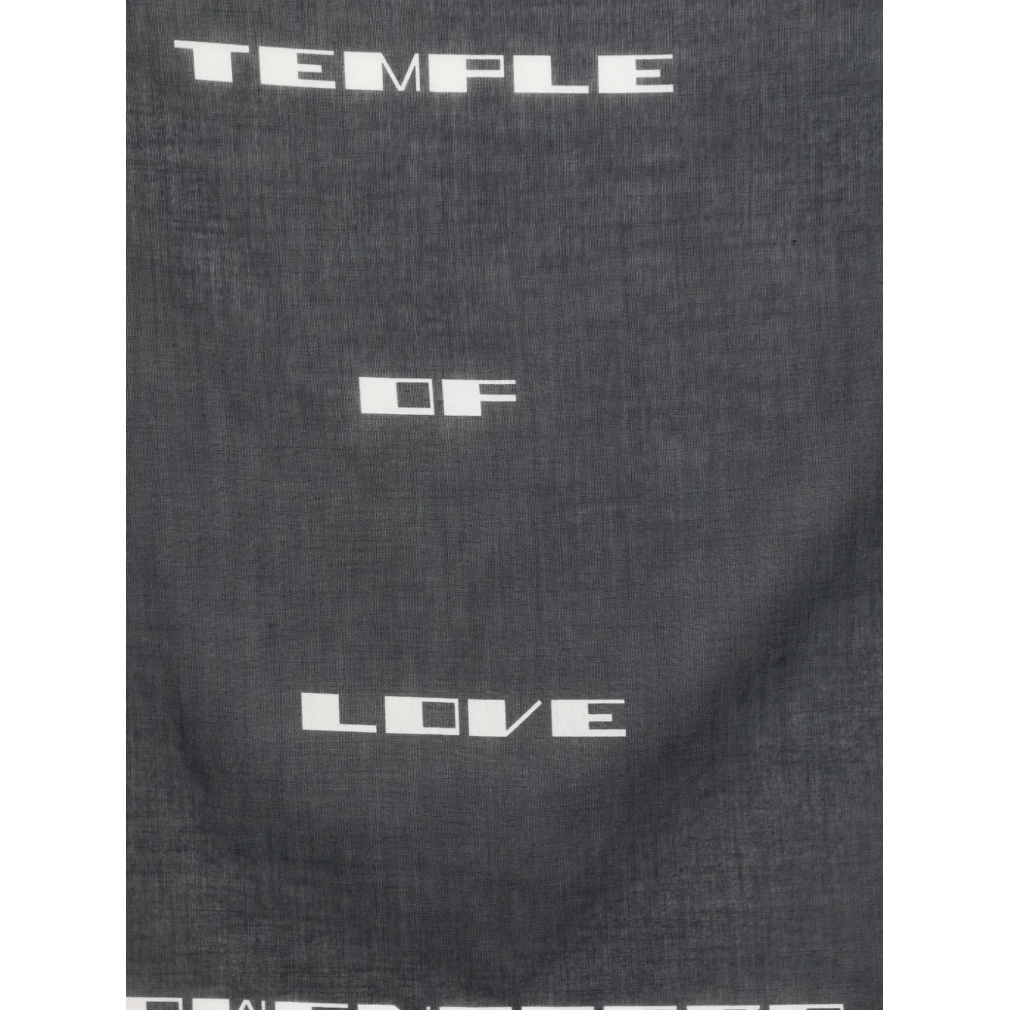 RICK OWENS DRKSHDW Scarfs Black