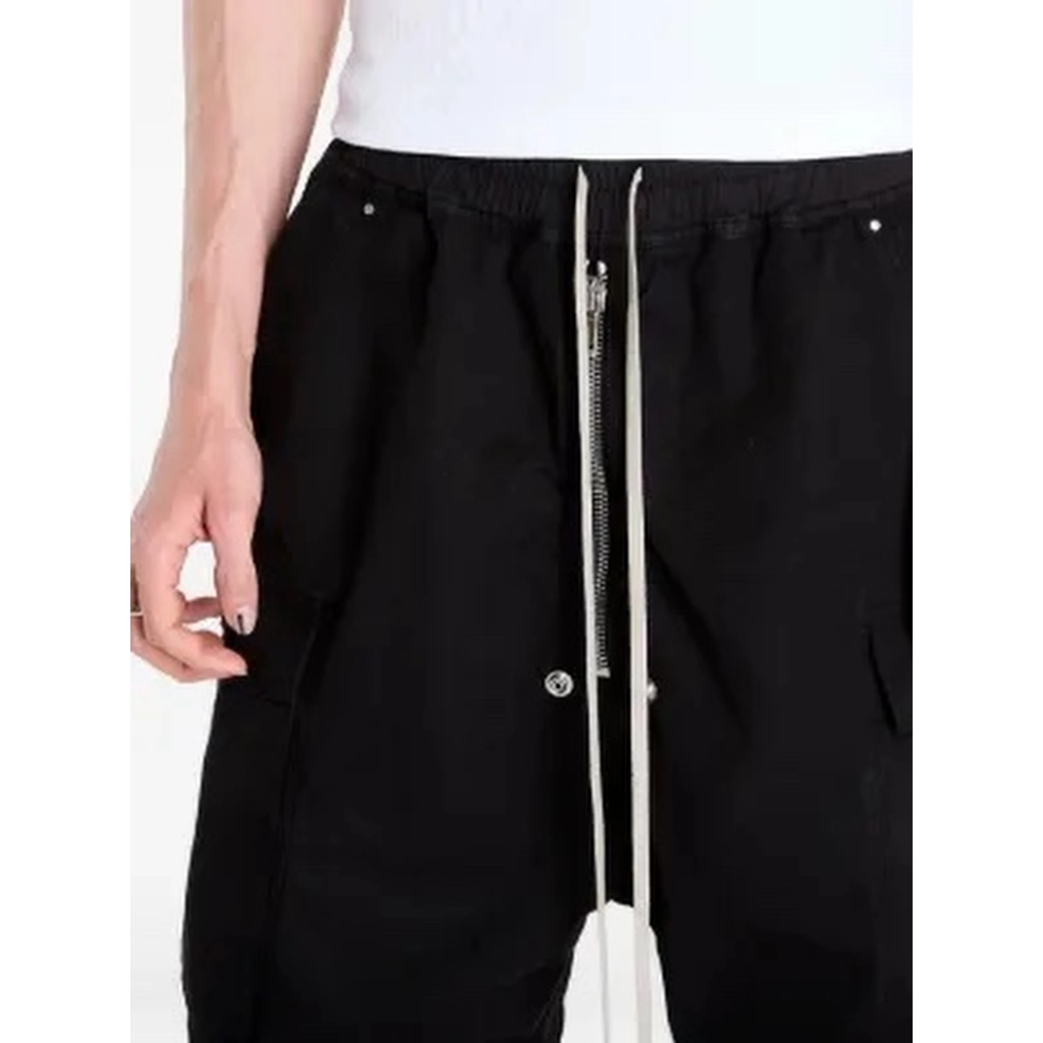 شورت أسود من ريك أوينز DRKSHDW