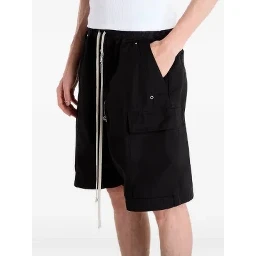 شورت أسود من ريك أوينز DRKSHDW