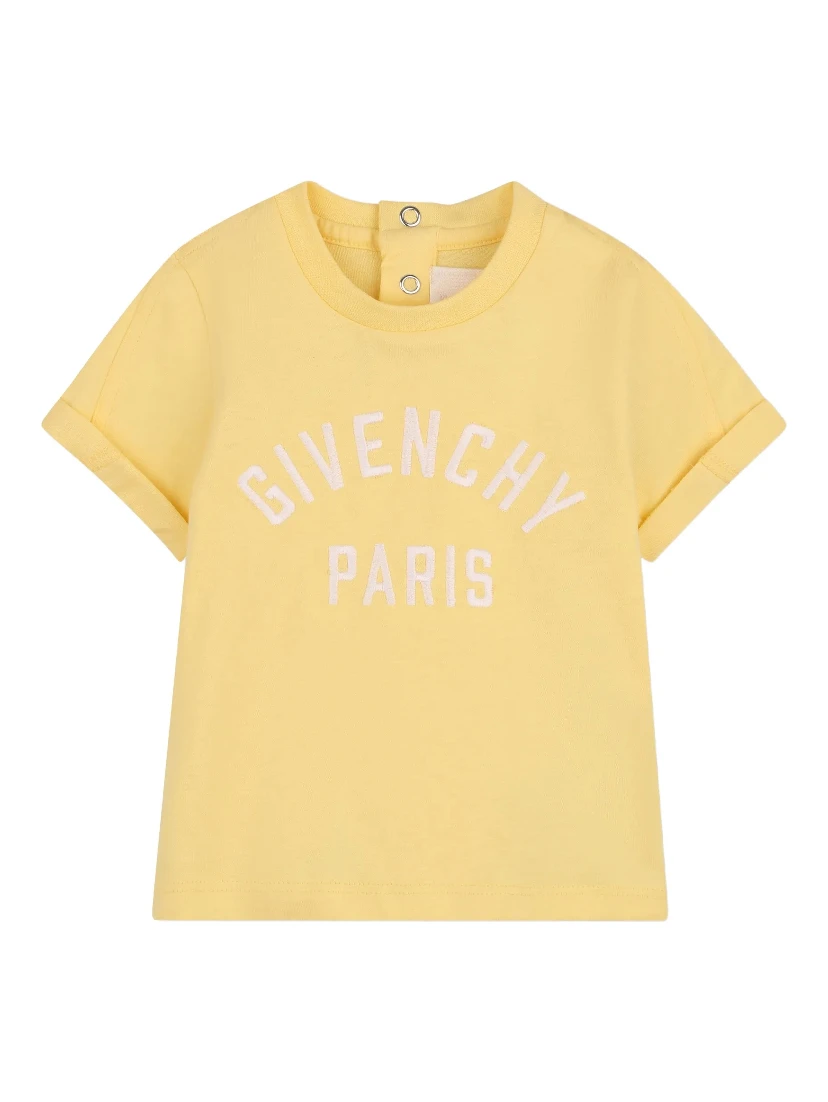 GIVENCHY KIDS T-shirts and Polos Yellow