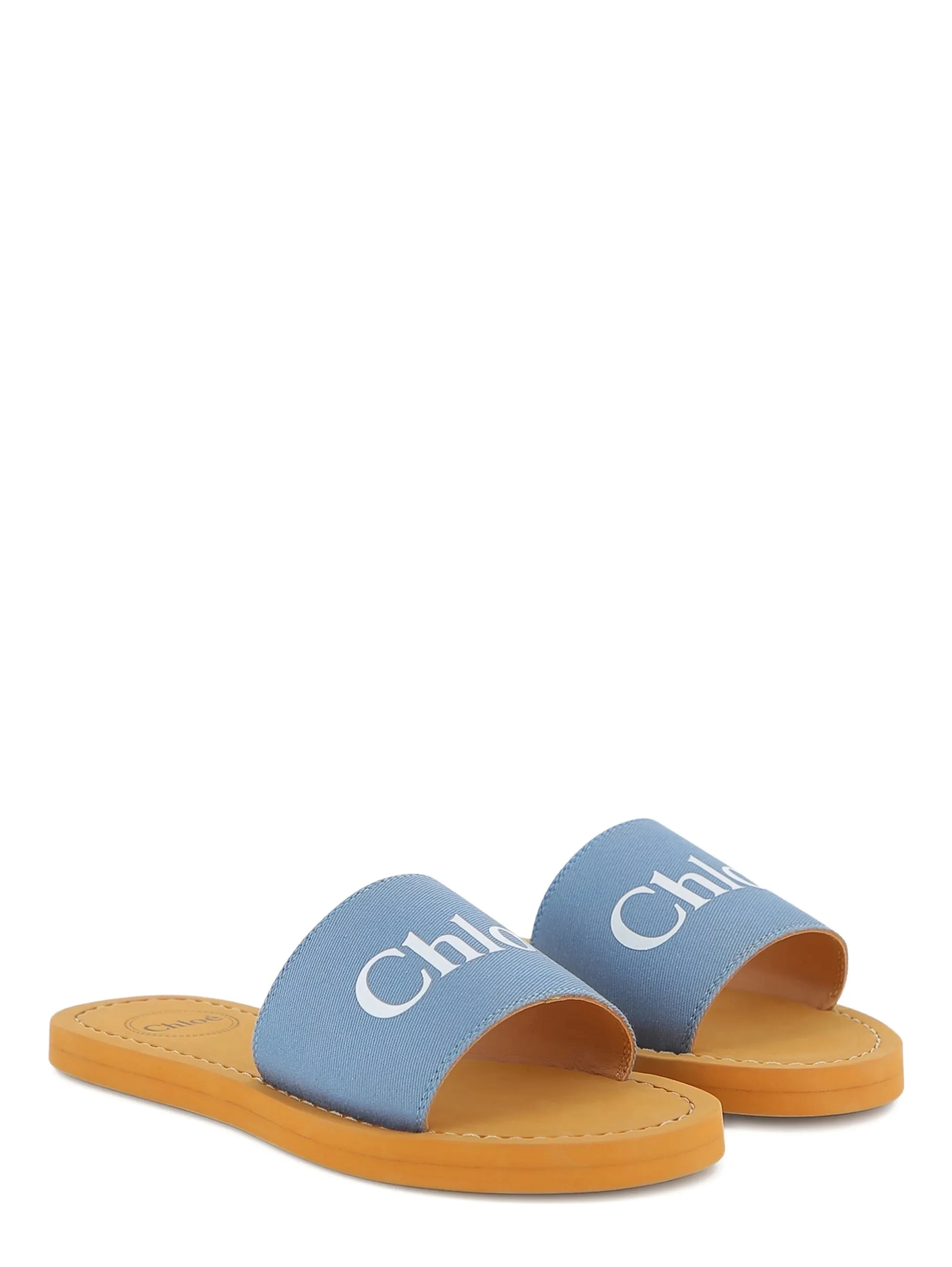Chloè Sandals Clear Blue