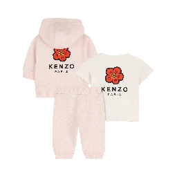 ملابس كنزو للأطفال... باللون الوردي